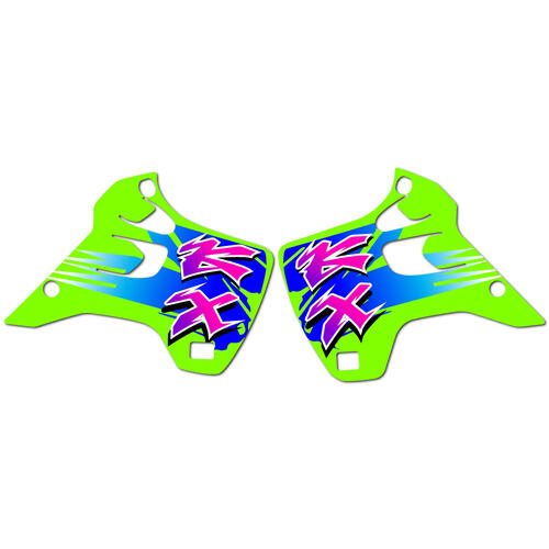 Kawasaki KX250 1992 - Graphics Kit OEM Replica Stickers