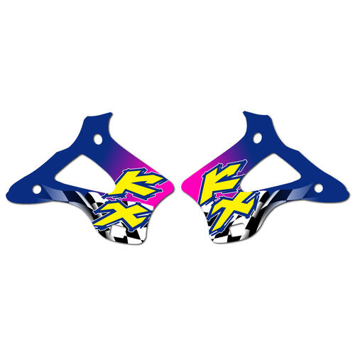 Kawasaki KX250 1996 - Graphics Kit OEM Replica Stickers