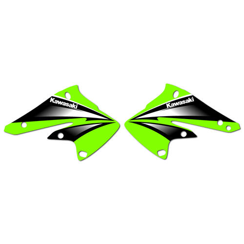 Kawasaki KX250F 2004 - Graphics Kit OEM Replica Stickers