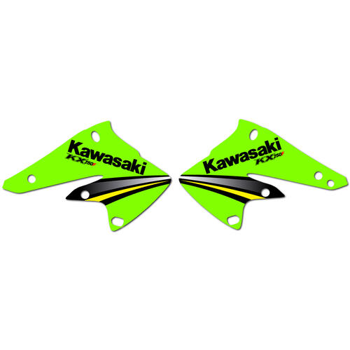 Kawasaki KX250F 2005 - Graphics Kit OEM Replica Stickers