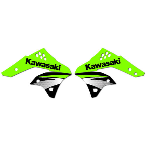 Kawasaki KX250F 2006 - Graphics Kit OEM Replica Stickers