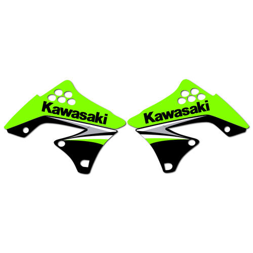 Kawasaki KX250F 2009 - Graphics Kit OEM Replica Stickers