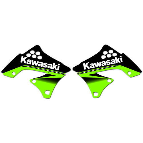 Kawasaki KX250F 2010 - Graphics Kit OEM Replica Stickers