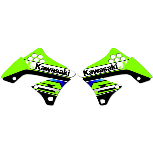 Kawasaki KX250F 2012 - Graphics Kit OEM Replica Stickers