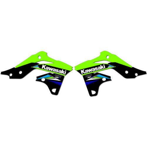 Kawasaki KX250F 2014 - Graphics Kit OEM Replica Stickers