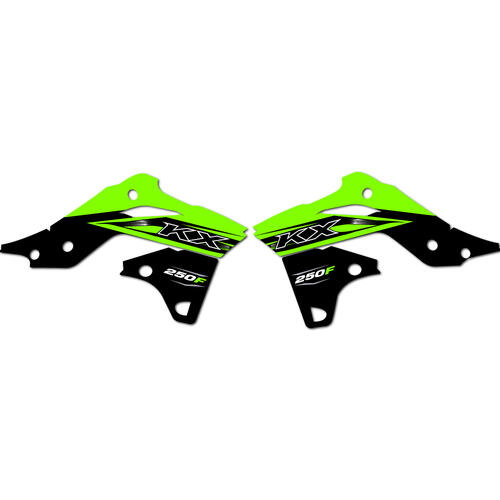 Kawasaki KX250F 2016 - Graphics Kit OEM Replica Stickers
