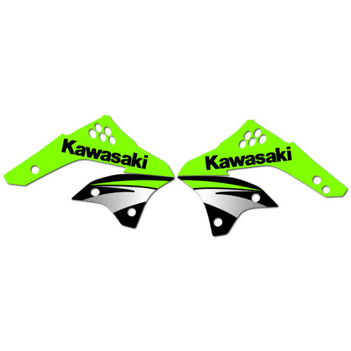 Kawasaki KX450F 2007 - Graphics Kit OEM Replica Stickers