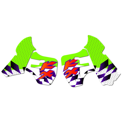 Kawasaki KX500 1997 - Graphics Kit OEM Replica Stickers