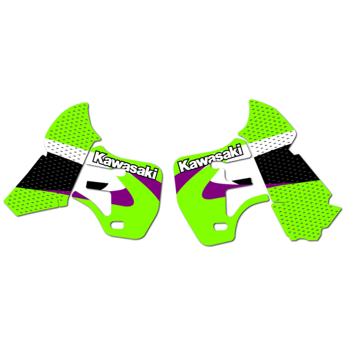 Kawasaki KX500 1999 - Graphics Kit OEM Replica Stickers