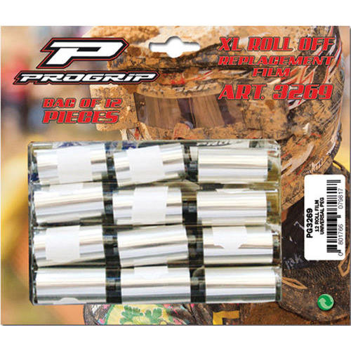 Progrip Motocross MX Roll Off Goggle Replacement Film 12 Pieces