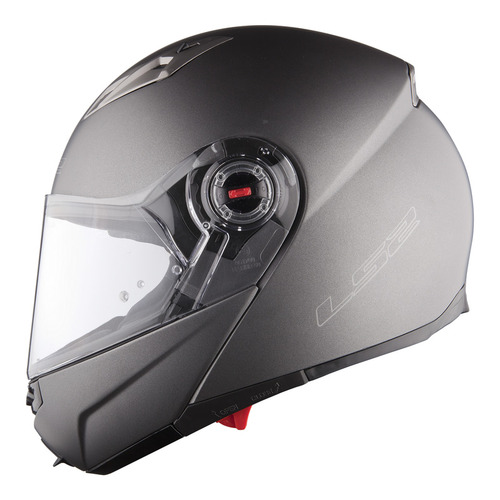 LS2 FF370 Motorcycle Helmet Solid Matt Titanium 