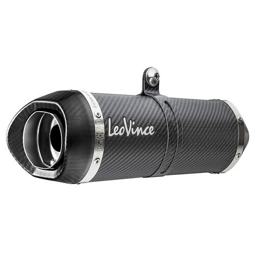 Yamaha XSR700 2021-2024 LeoVince One Evo SC Full Exhaust System A+C Carbon Fibre