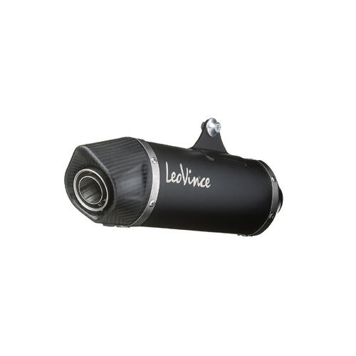 Husqvarna 701 Enduro 2021-2024 LeoVince Nero Slip-On Muffler A+C Stainless Steel/Black
