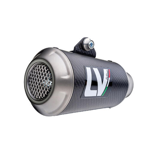 KTM RC 125 2022-2024 LeoVince LV-10 Slip-On Muffler Carbon Fibre