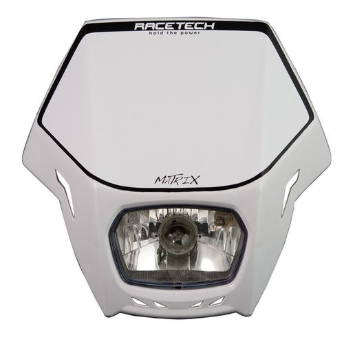 KTM 200 EXC Rtech Universal Matrix Headlight White 