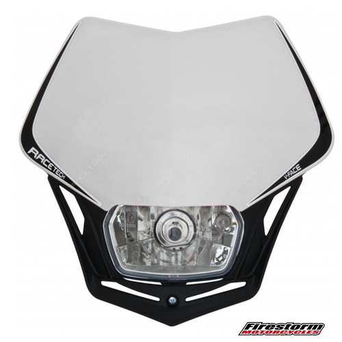 Racetech Halogen Headlight - Honda CRF250X CRF450X XR400 XR250 XR650 CRF-X White