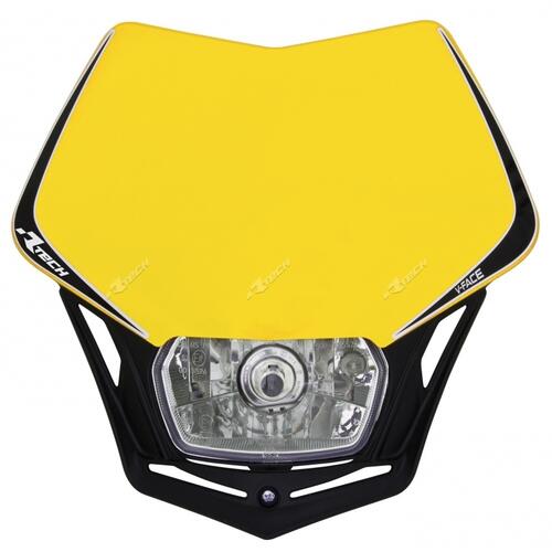 Husqvarna FE501 Racetech Universal V-Face Enduro Headlight Yellow 