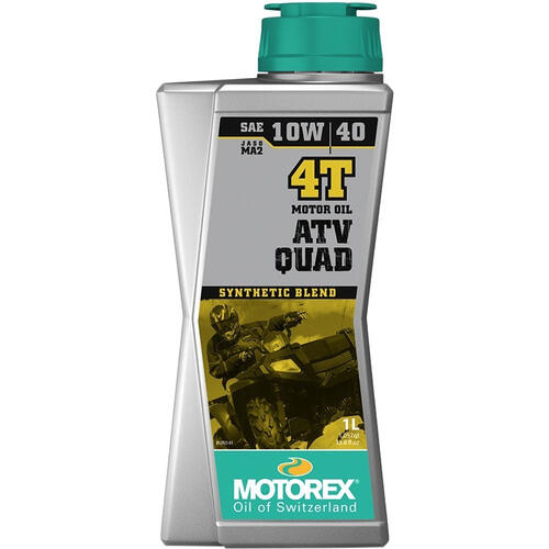 Motorex ATV Quad 4T Four-Stroke Engine Oil 10W40 1 Litre