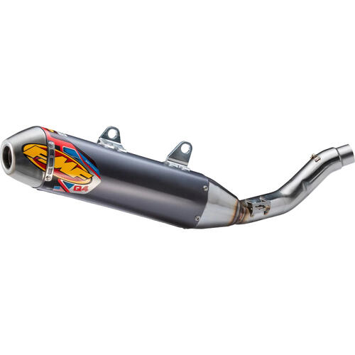 Beta RR 480 4T 2020-2026 FMF Powercore Q4 Hex Muffler Silencer w/Spark Arrester