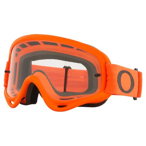 Oakley O Frame Goggle Moto Sand Orange Clear Lens
