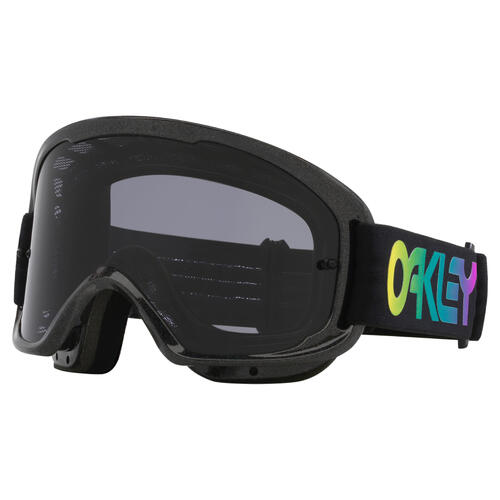 Oakley O Frame 2.0 Pro B1B MTB Goggle Galaxy Black Dark Grey Lens