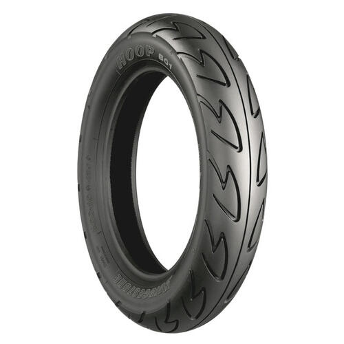Bridgestone Motorcycle Tyre Scooter Bias 80/100-10 46J B01 Hoop Tubeless