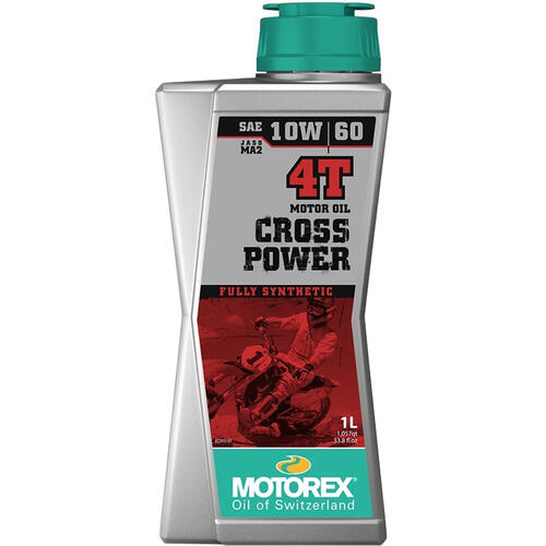 Motorex Cross Power 4T Four-Stroke Engine Oil 10W60 1 Litre
