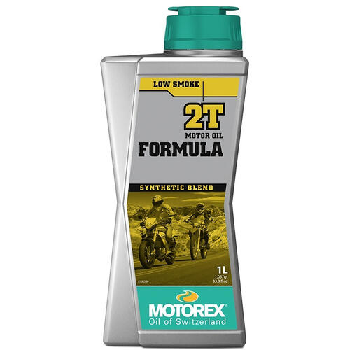 Motorex Formula 2T Two-Stroke Engine Oil Premix Or Oil Injection 1 Litre