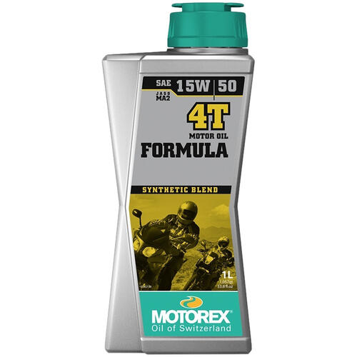 Motorex Formula 4T Four-Stroke Engine Oil 15W50 1 Litre