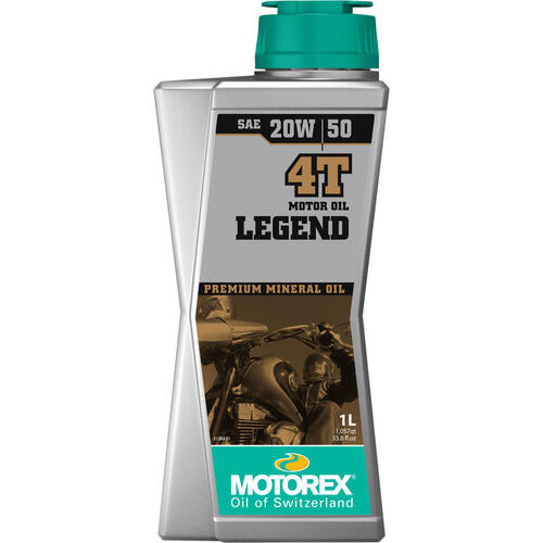 Motorex Legend 4T Four-Stroke Engine Oil 20W50 1 Litre