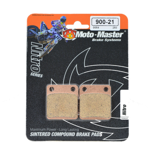 For Suzuki DR125 (Dr125S, Se) 1986-2002 Moto Master Front Nitro Brake Pads