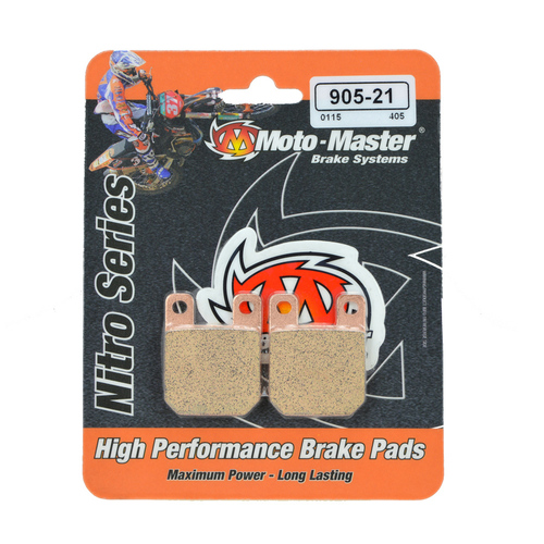 KTM 65 SX 2000-2001 Moto Master Front Nitro Disc Brake Pads Direct Replacement
