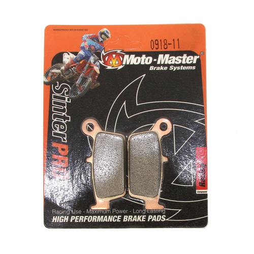 Honda CR85 Rb 2003-2007 Moto Master Rear Sinterpro Racing Brake Pads