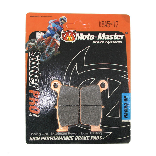 Beta RR480 4T Enduro Racing 2015-2021 Moto Master Rear Sinterpro Racing Gp Brake Pads