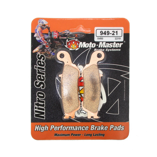 Yamaha YZ250X 2016-2021 Moto Master Front Nitro Disc Brake Pads