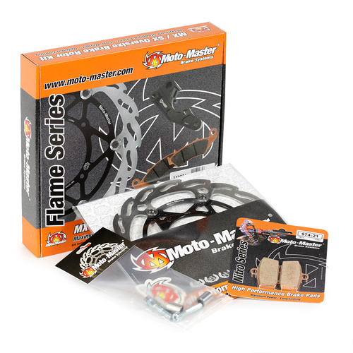 KTM Freeride E- SX 2012-2014 Moto Master Front Flame Brake Kit 260mm 