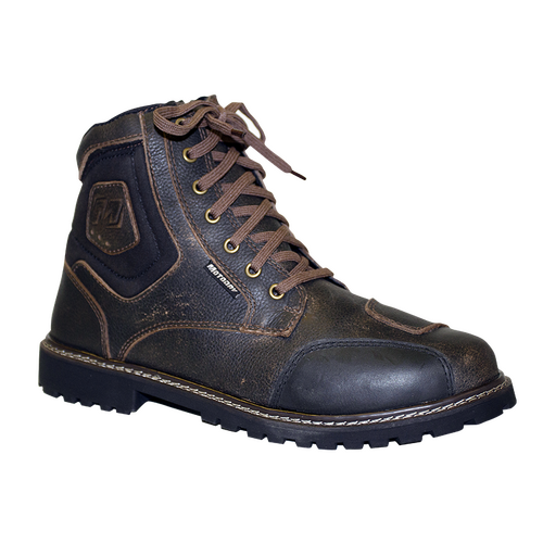 Motodry Roadster Boot Rubbed Brown/Black