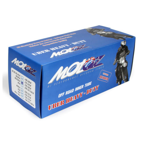Motoz 4mm Uber Ultra Heavy Duty Motorcycle Tube 80/90-21 (3.00/3.25) 21 Inch Competition