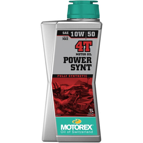 Motorex Power Synt 4T Four-Stroke Engine Oil 10W50 1 Litre