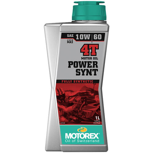 Motorex Power Synt 4T Four-Stroke Engine Oil 10W60 1 Litre