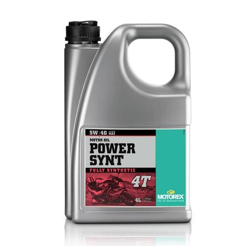 Motorex Power Synt 4T Four-Stroke Engine Oil 5W40 4 Litre