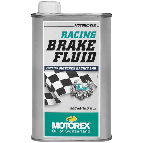 Motorex Motorcycle Racing Brake Fluid 500ml 295c Boiling Point