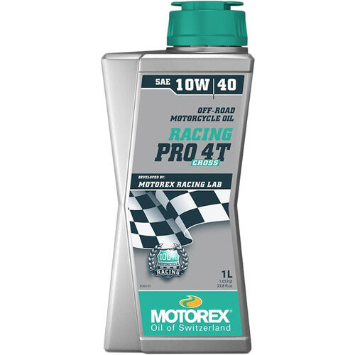 Motorex Racing Pro Cross Four-Stroke Engine Oil 10w40 1 Litre