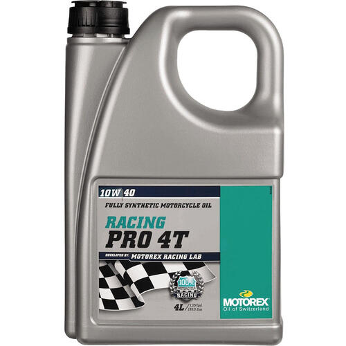 Motorex Racing Pro Cross Four-Stroke Engine Oil 10w40 4 Litre
