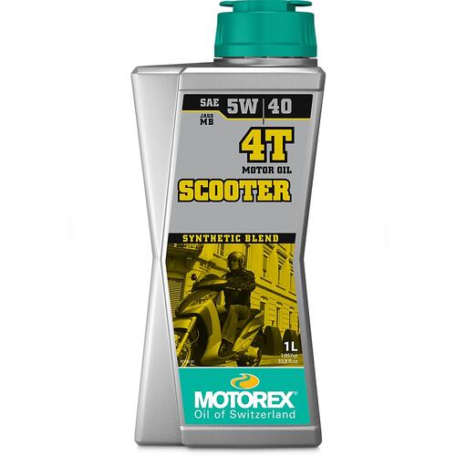 Motorex Scooter 4T Four-Stroke Engine Oil 5W40 1 Litre