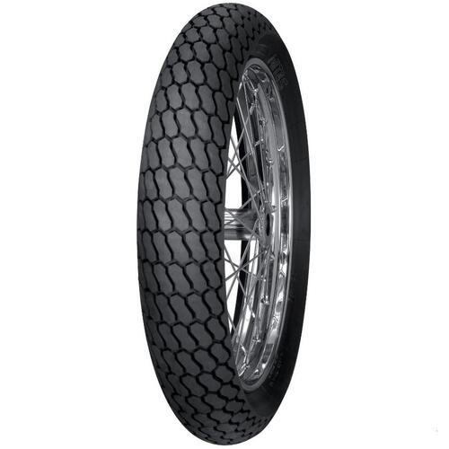 Mitas Bias Tyre H18 140/80-19 TT Flat Track Rear Nhs (27.5 X 7.5-19) Green Stripe
