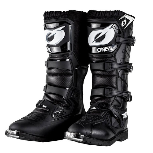 Oneal Rider Pro MX Motocross Boots Black Adult