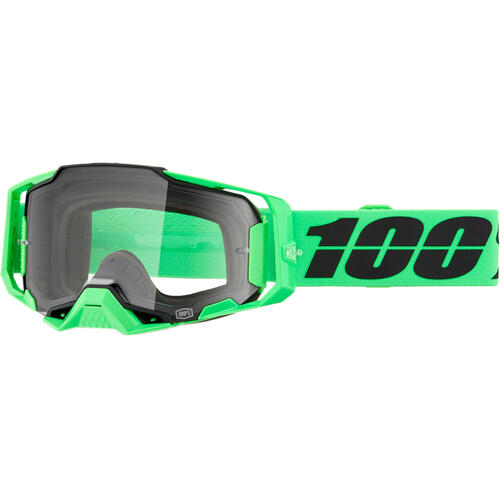100% Armega Goggle MX Enduro MTB Anza 2 Clear Lens