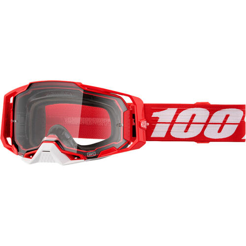 100% Armega Goggle MX Enduro MTB C Bad Clear Lens