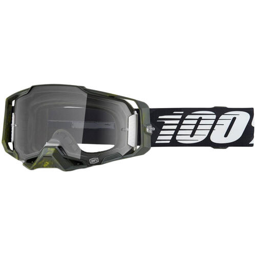 100% Armega Goggle MX Enduro MTB Soledad Clear Lens